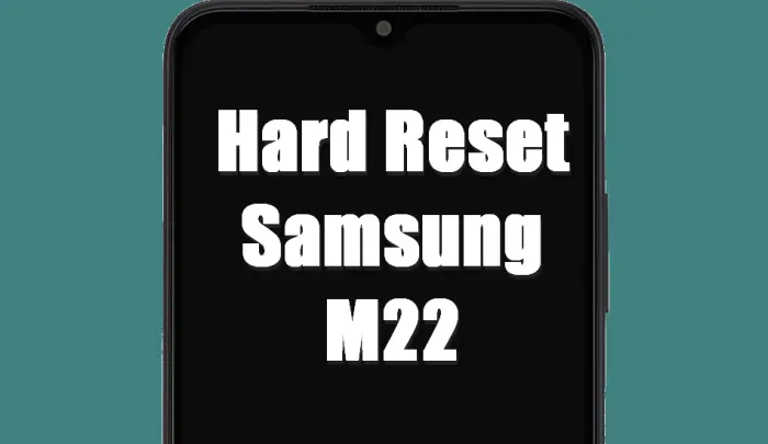 Cara Reset Samsung Galaxy M22