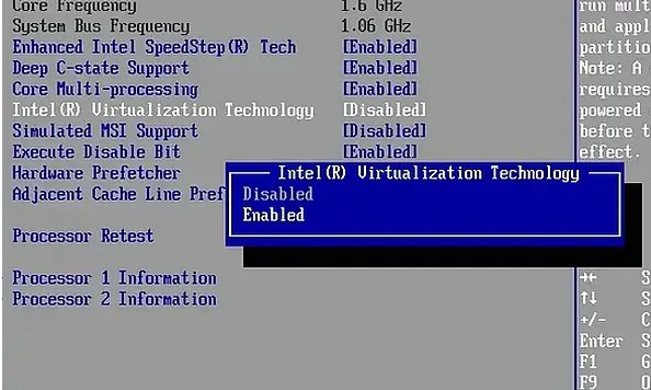 Cara Mengaktifkan VT Di BIOS