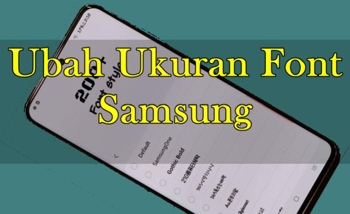 Cara Mengubah Ukuran Font SMS di Samsung Android 11