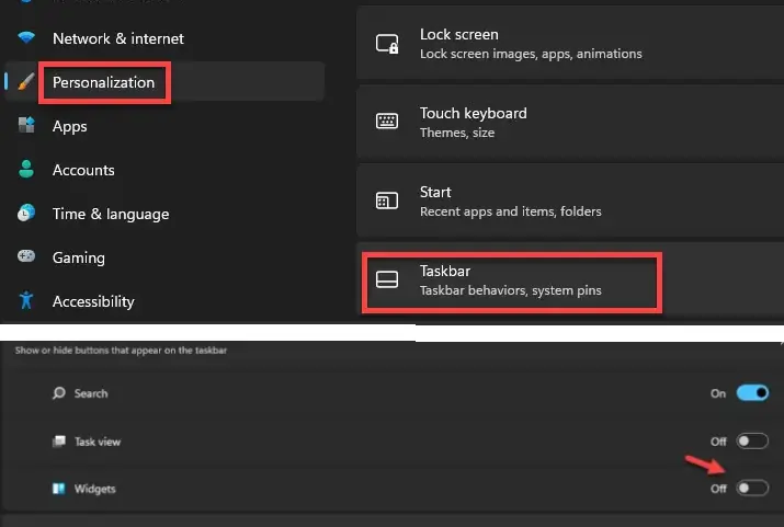 Matikan Widget Lewat Pengaturan Windows 11