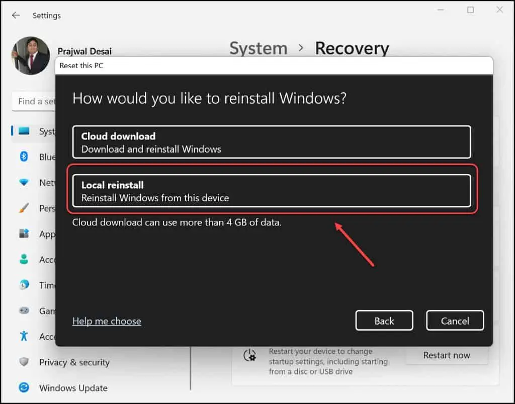 Cara Mereset Pabrik Windows 11 PC Snap5 1024x805